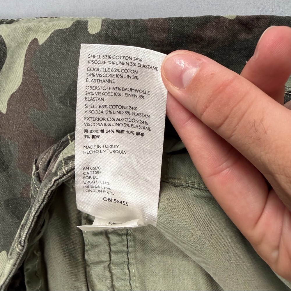 Anthropologie The Wanderer Camo Utility Pants Size 27 - Picture 6 of 11